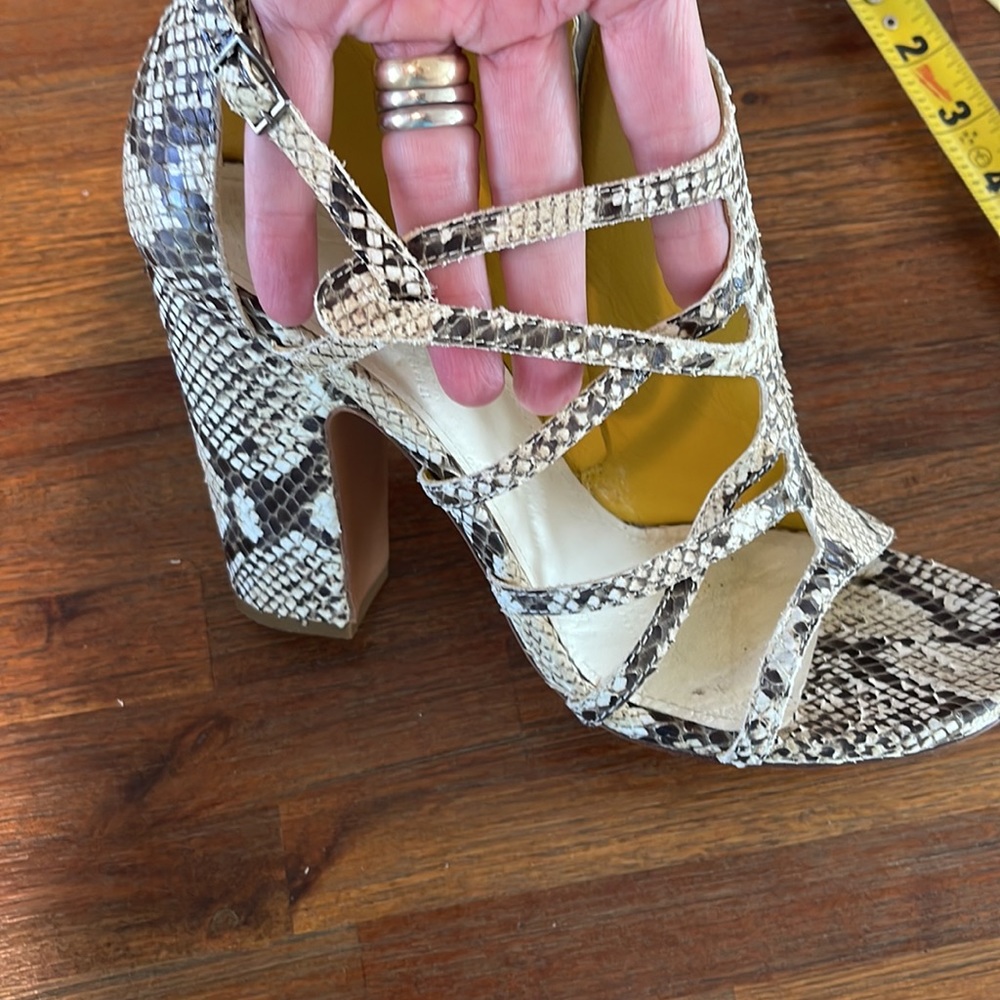 Maison‎ Martin Margiela Python Leather Gladiator … - image 12